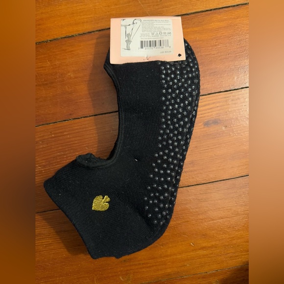 Kate Spade Barre Sock 2 Pairs/Set Black, One Size (fits most) - Picture 6 of 9
